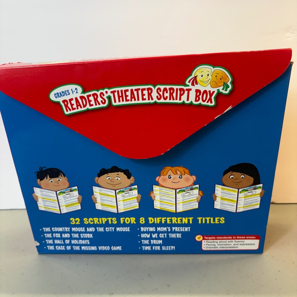 Lakeshore Learning Readers Theater Script Box Grades 1-2 Fluency Scripts READ